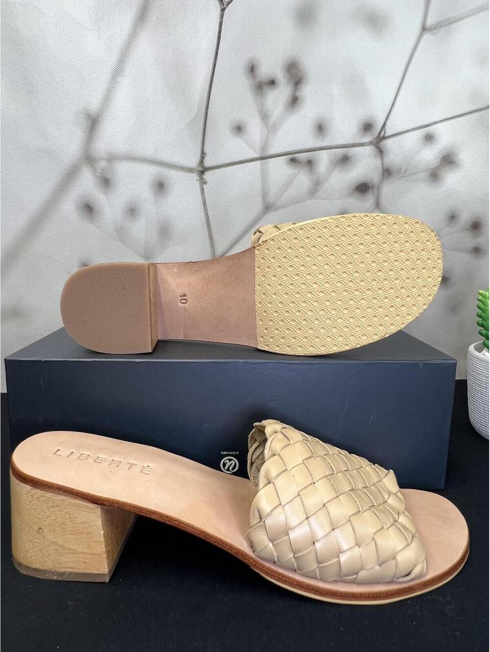 LIBERTE Santorini Leather mules size 10 - Picture 4 of 9